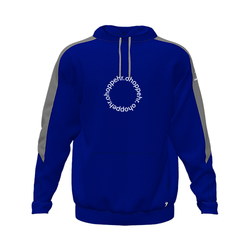 [CUS-DFW-HOOD-FLC-LSL-RYL-YXS-LOGO2] Hoodie (Youth XS, Royal, Logo 2)