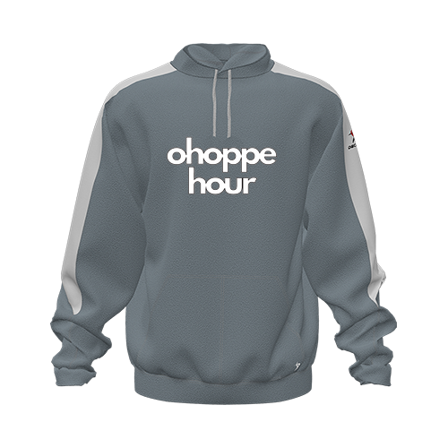 [CUS-DFW-HOOD-FLC-LSL-GRY-YXS-LOGO1] Hoodie (Youth XS, Gray, Logo 1)