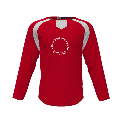 [CUS-DFW-PULL-FLC-CNK-LSL-RED-YS-LOGO2] Pullover (Youth S, Red, Logo 2)