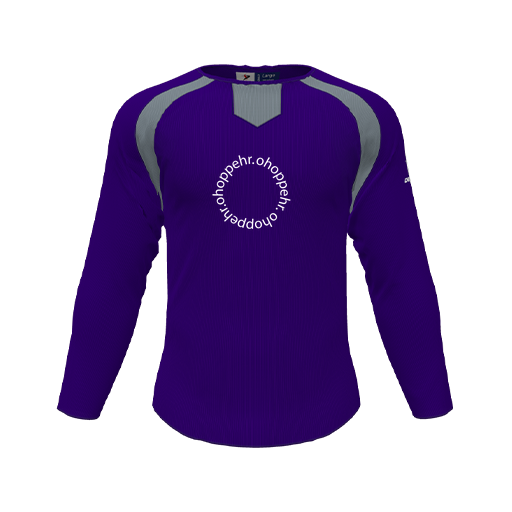 [CUS-DFW-PULL-FLC-CNK-LSL-PUR-YS-LOGO2] Pullover (Youth S, Purple, Logo 2)