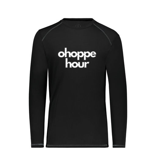 [6846.080.S-LOGO1] Youth SoftTouch Long Sleeve (Youth S, Black, Logo 1)