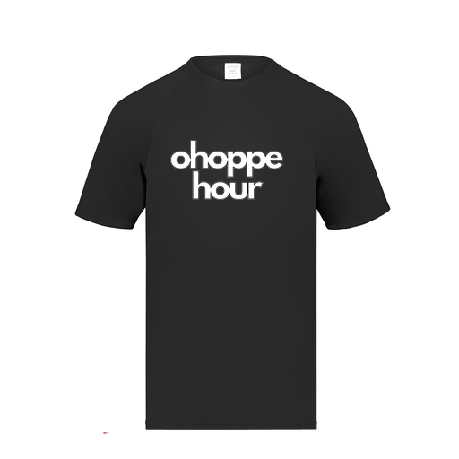 [2791.080.S-LOGO1] Youth Smooth Sport T-Shirt (Youth S, Black, Logo 1)