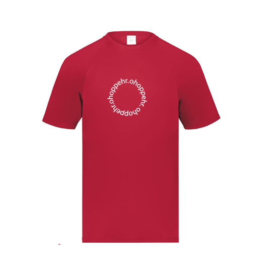 [2791.083.S-LOGO2] Youth Smooth Sport T-Shirt (Youth S, Red, Logo 2)