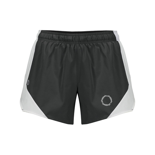 [229489.420.S-LOGO2] Girls Olympus Shorts (Female Youth S, Black, Logo 2)
