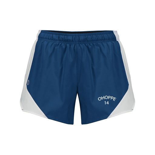 [229489.H03.S-LOGO3] Girls Olympus Shorts (Female Youth S, Navy, Logo 3)