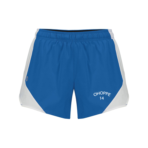 [229489.H02.S-LOGO3] Girls Olympus Shorts (Female Youth S, Royal, Logo 3)