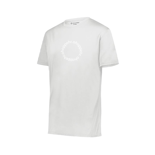 [222819.005.XXS-LOGO2] Youth Movement Dri Fit Shirt (Youth XXS, White, Logo 2)